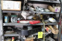 Heavy Duty Metal Shelf And Contents