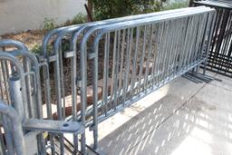 Assorted Sized Metal Crowd Control Railing