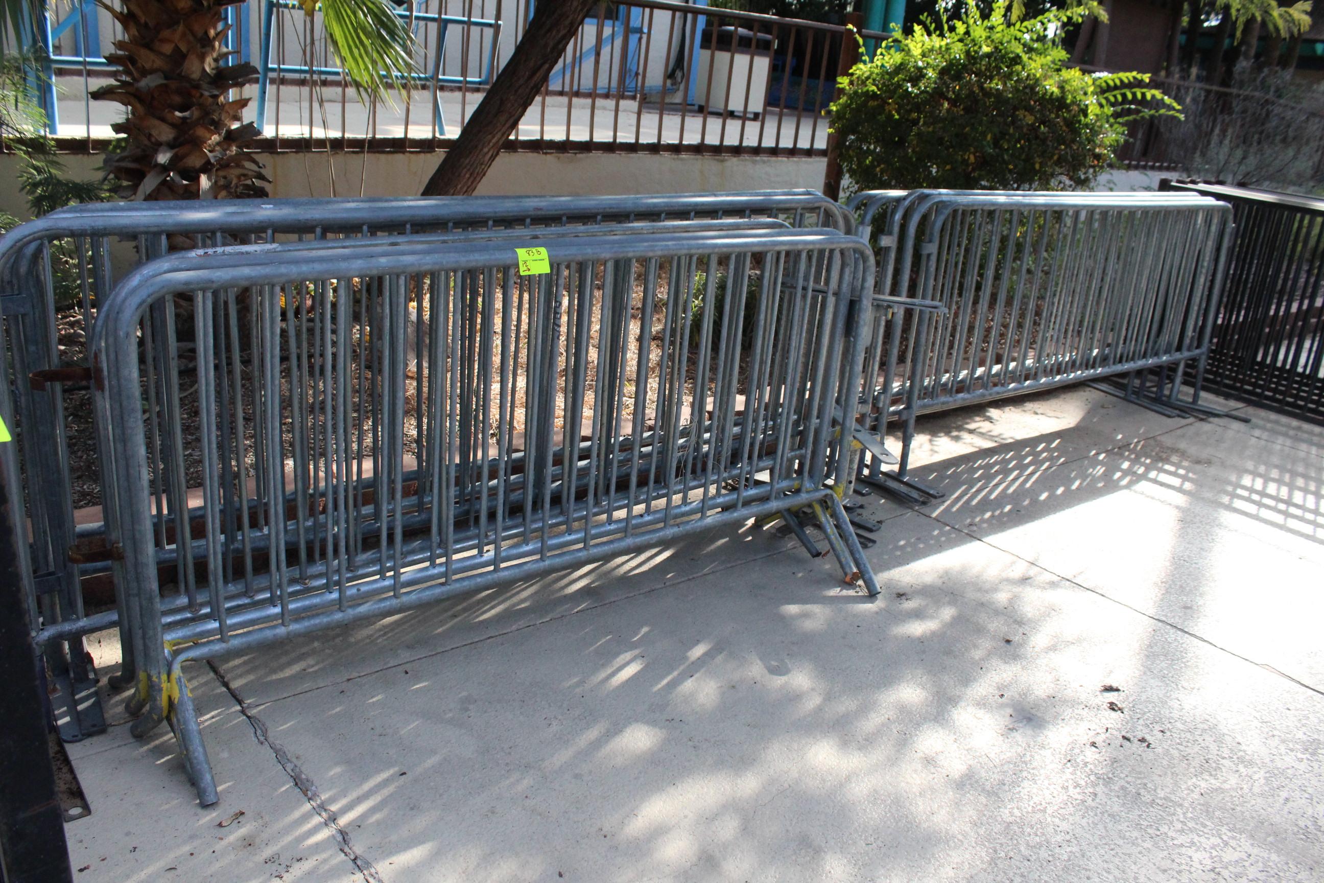 Assorted Sized Metal Crowd Control Railing