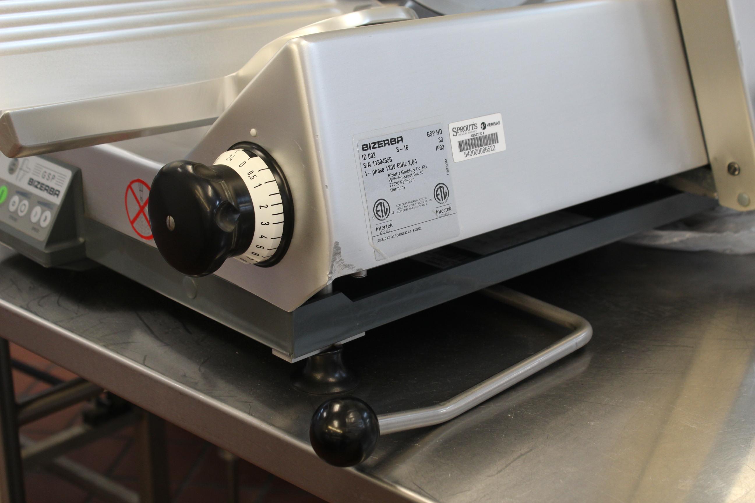 2016 Bizerba GSP HD Deli Slicer