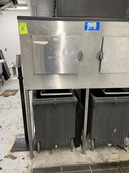 Howe Ice Flaker w/ Bins and Storage