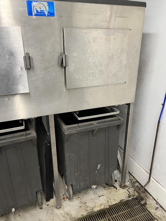 Howe Ice Flaker w/ Bins and Storage