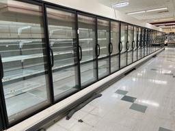 33 Door Run of 2001 Hussmann Low Temps