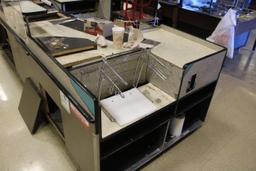 Unmarked Dual Belt Checkstand