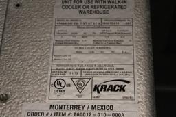 2013 Krack 5 Fan Refrigeration Coil