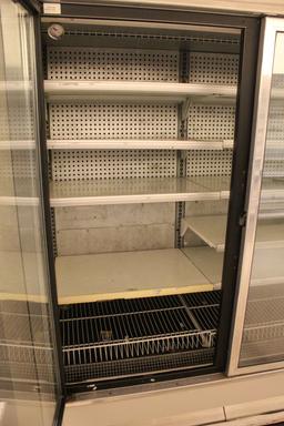 1991 Hussmann 3 Door Low Temp Case