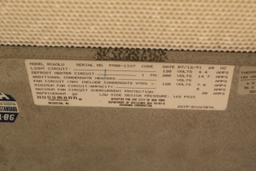 1991 Hussmann 3 Door Low Temp Case