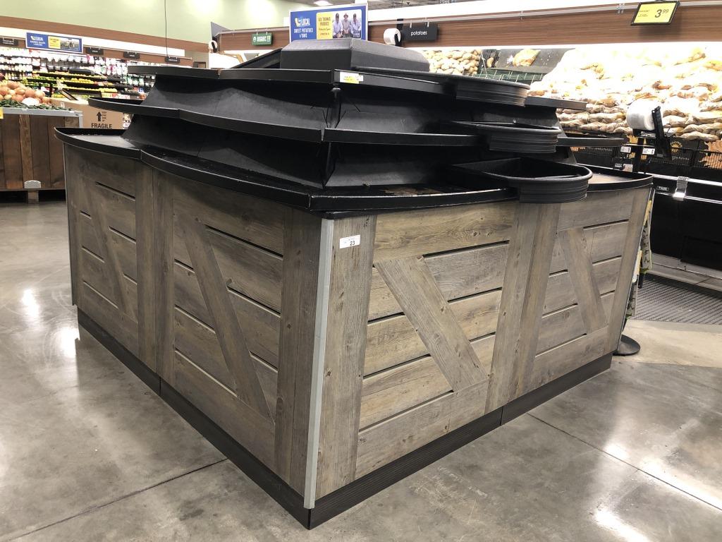 6ft x 6ft Dry Produce Merchandiser