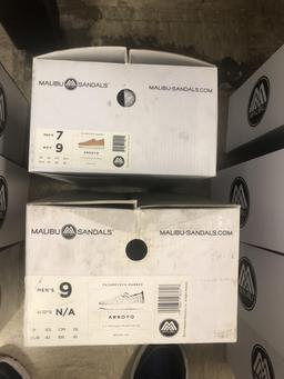 2 Pairs Of Malibu Arroyo Beige/Papyrus Sandals