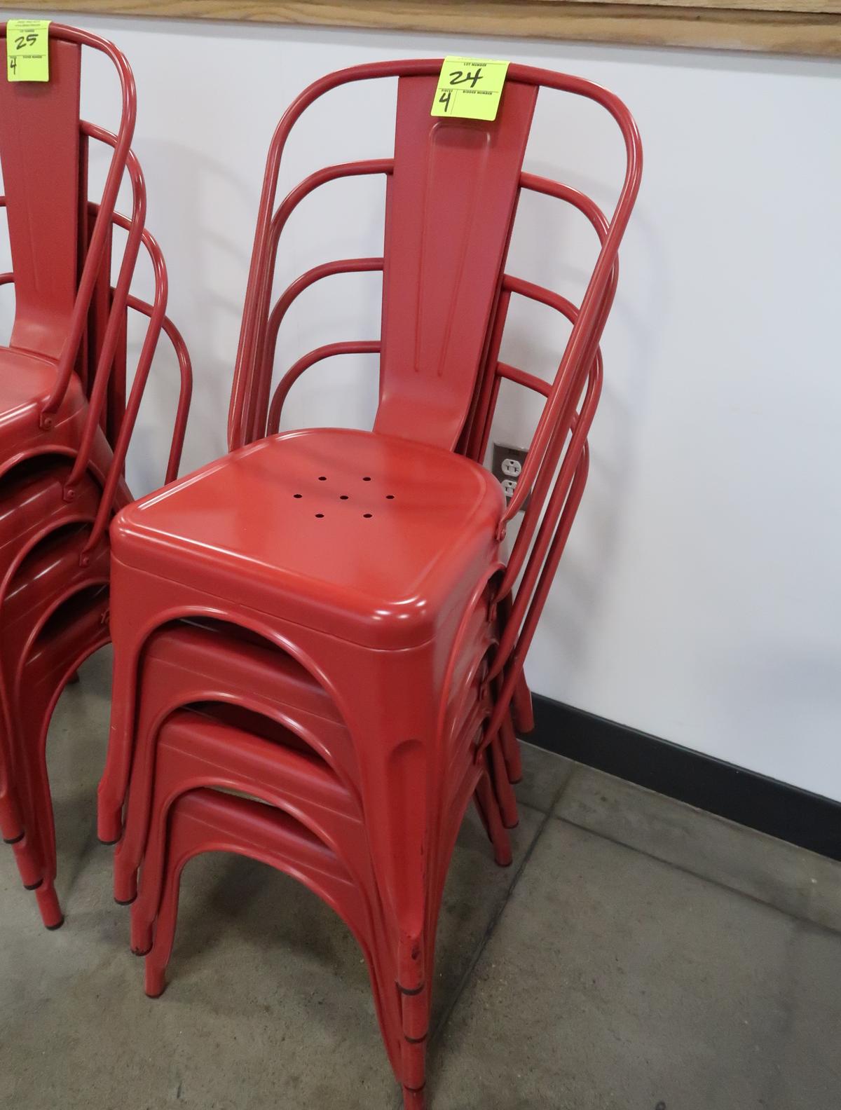 stackable chairs