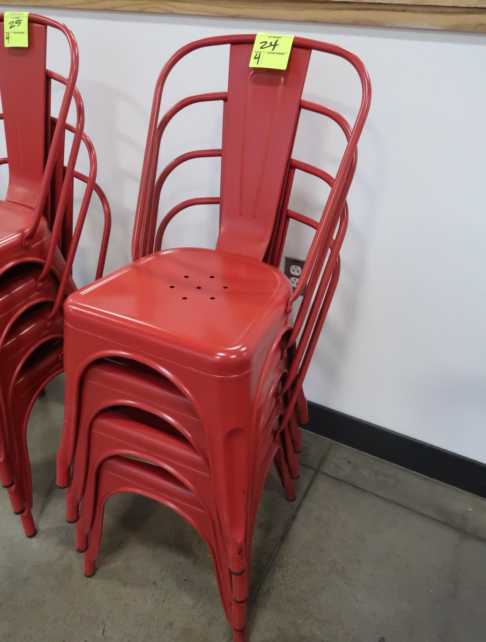 stackable chairs
