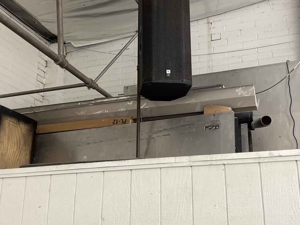 All heater parts on top of shack