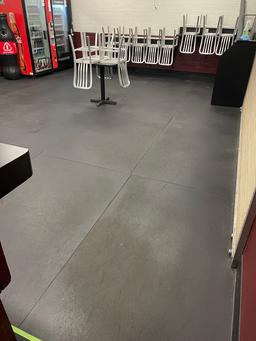 Rubber Mats Concessions and Restrooms Approx 640 Sq Ft