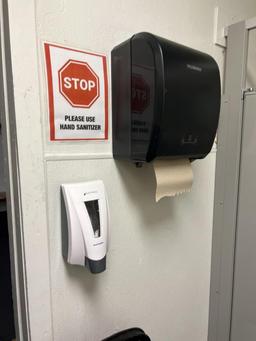 Soap and Paper Towel Dispensers