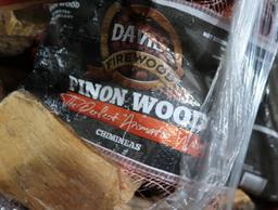 pallet of pinon wood chunks