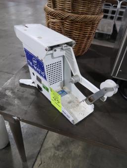 Plas-ties Tie-Matic machine