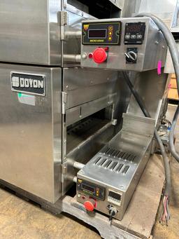 2009 Doyon Double Stack Electric Pizza Oven