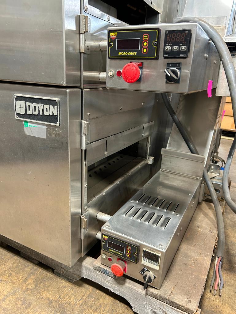 2009 Doyon Double Stack Electric Pizza Oven