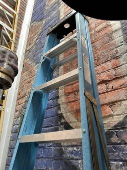 Werner 8ft Fiberglass A-Frame Ladder