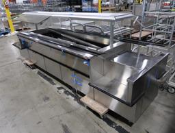 Southern Case Arts refrigerated olive/salad bar, self-contained