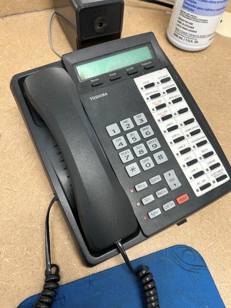 Entire Toshiba Phone System In Store