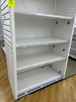 48in x 25in x 144in Grid Rack Shelving Section