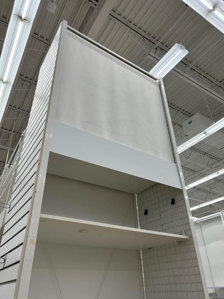 48in x 25in x 144in Grid Rack Shelving Section