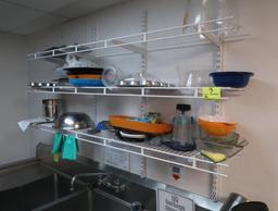 drying rack wall shelves