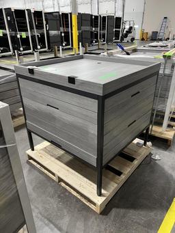 JSI Bakery Table w/ Pull Out Drawers