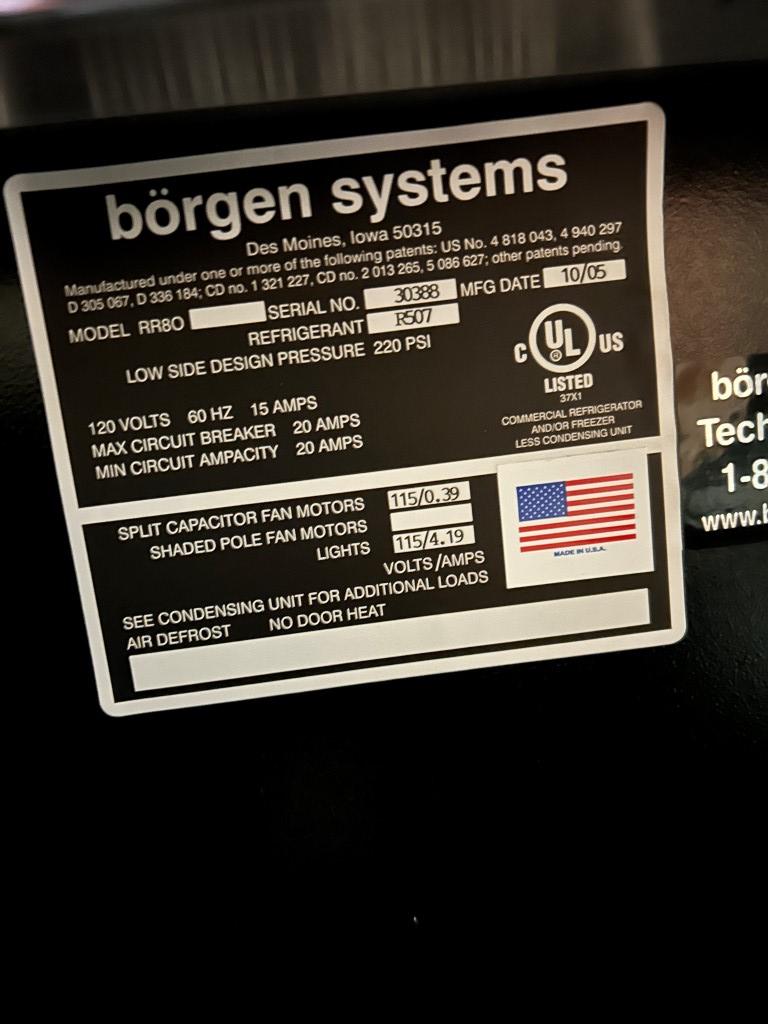 2005 Borgen Floral Case