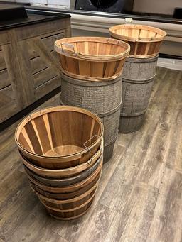 Merchandising Barrels And Baskets