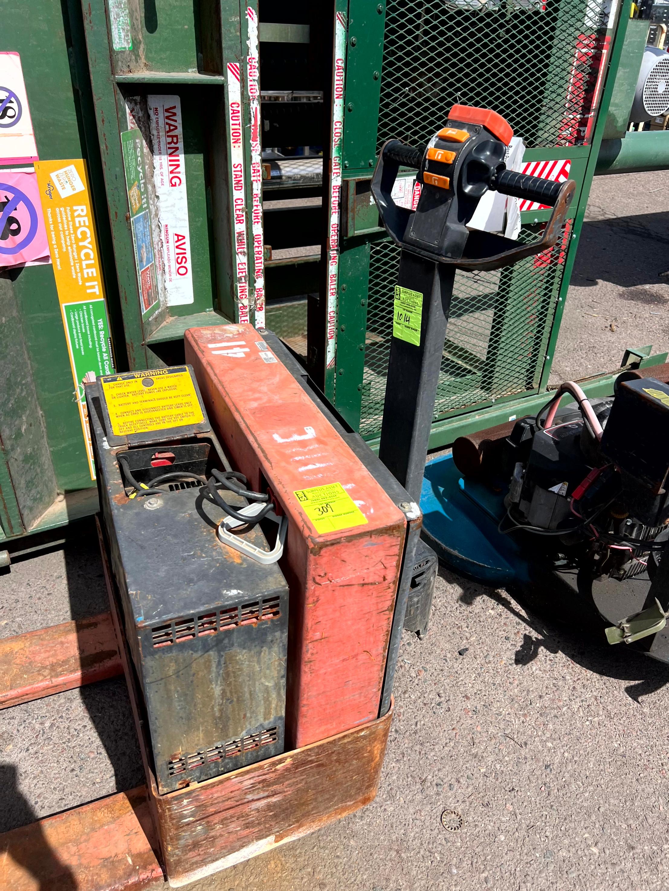 Unmarked Electric Pallet Jack