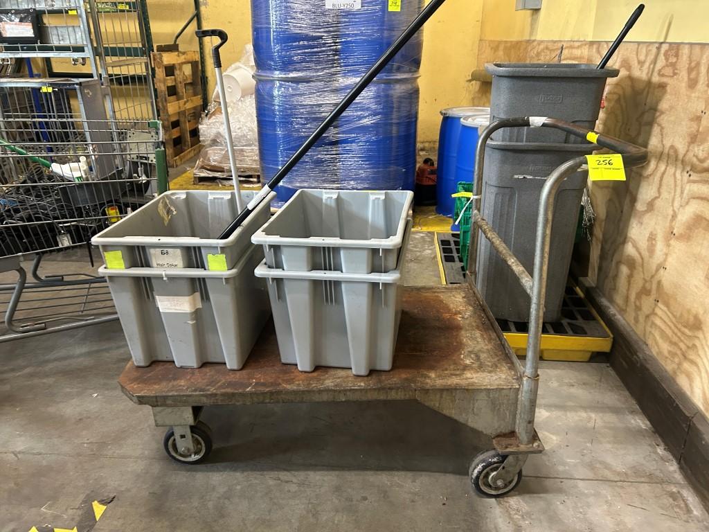 45in x 26in Flat Cart And Contents