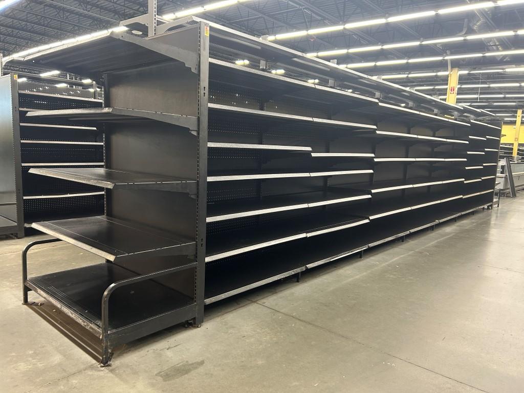 28ft Of LA Darling Gondola Shelving