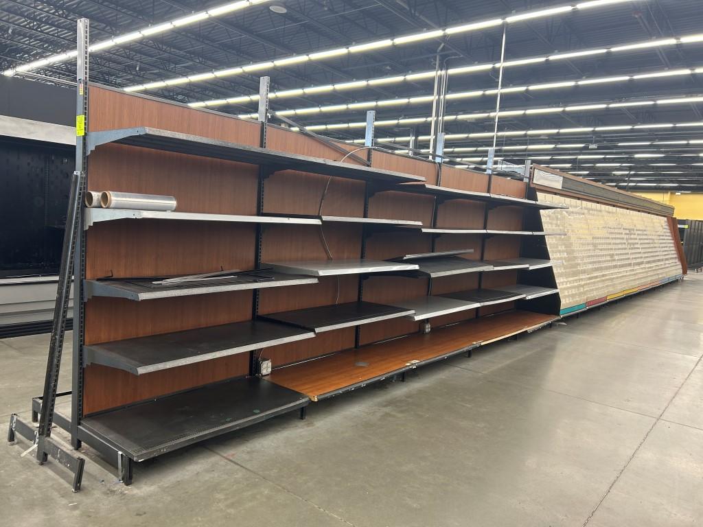 60ft Of LA Darling Gondola Shelving