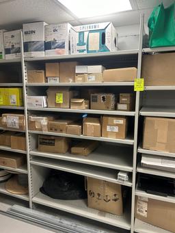 Contents Of Shelving Unit