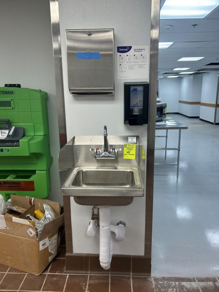 Encore Hand Sink W/ Soap And Paper Towel Dispenser