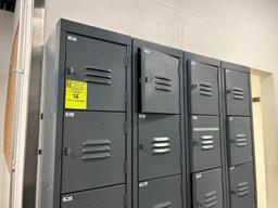 6-Unit Employee Locker Systems