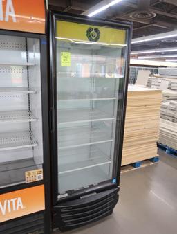 Imbera glass door refrigerated merchandiser, self-contained