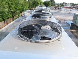 Kysor 3-fan rooftop condenser