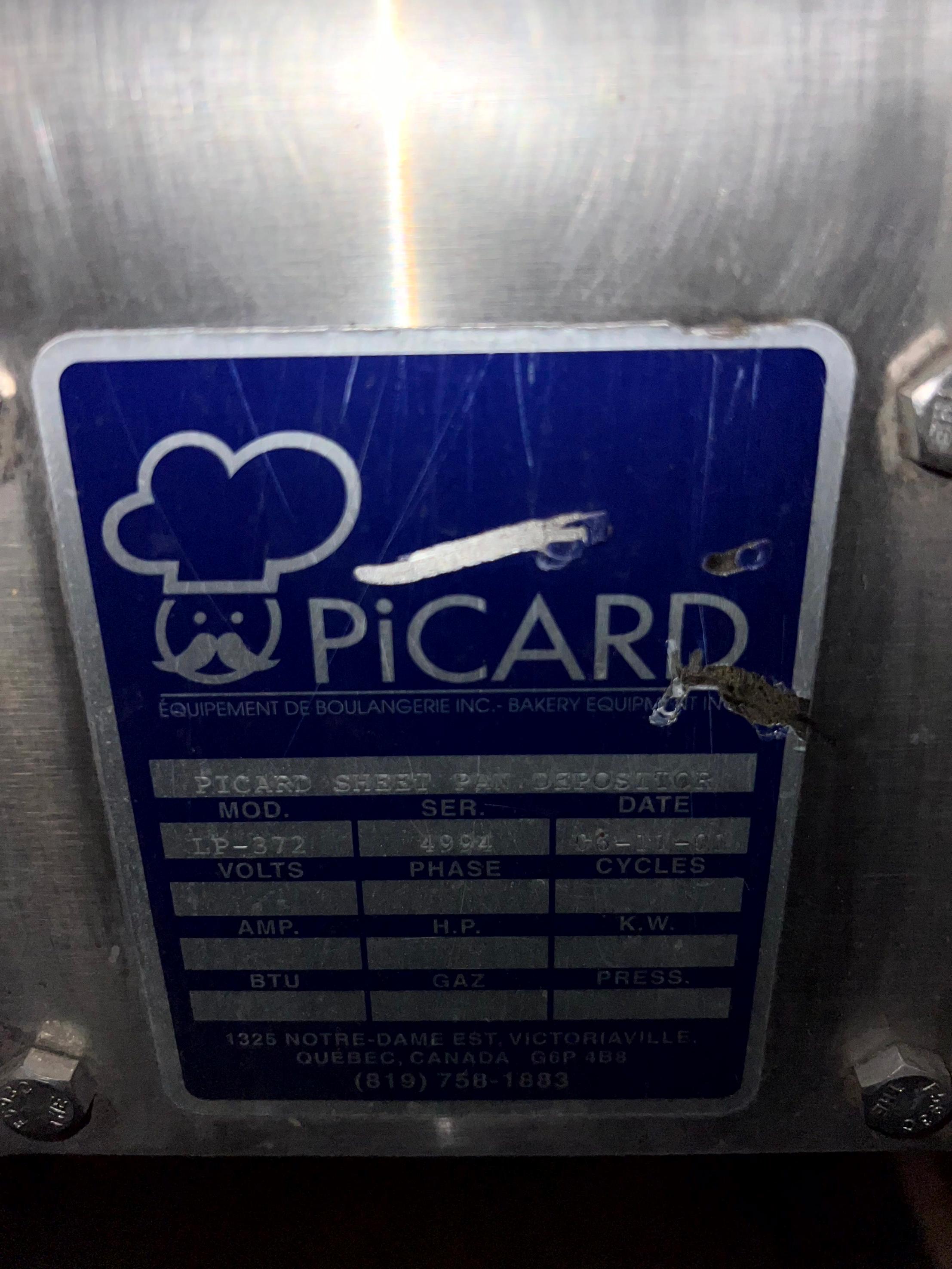 Picard Sheet Pan Depositor