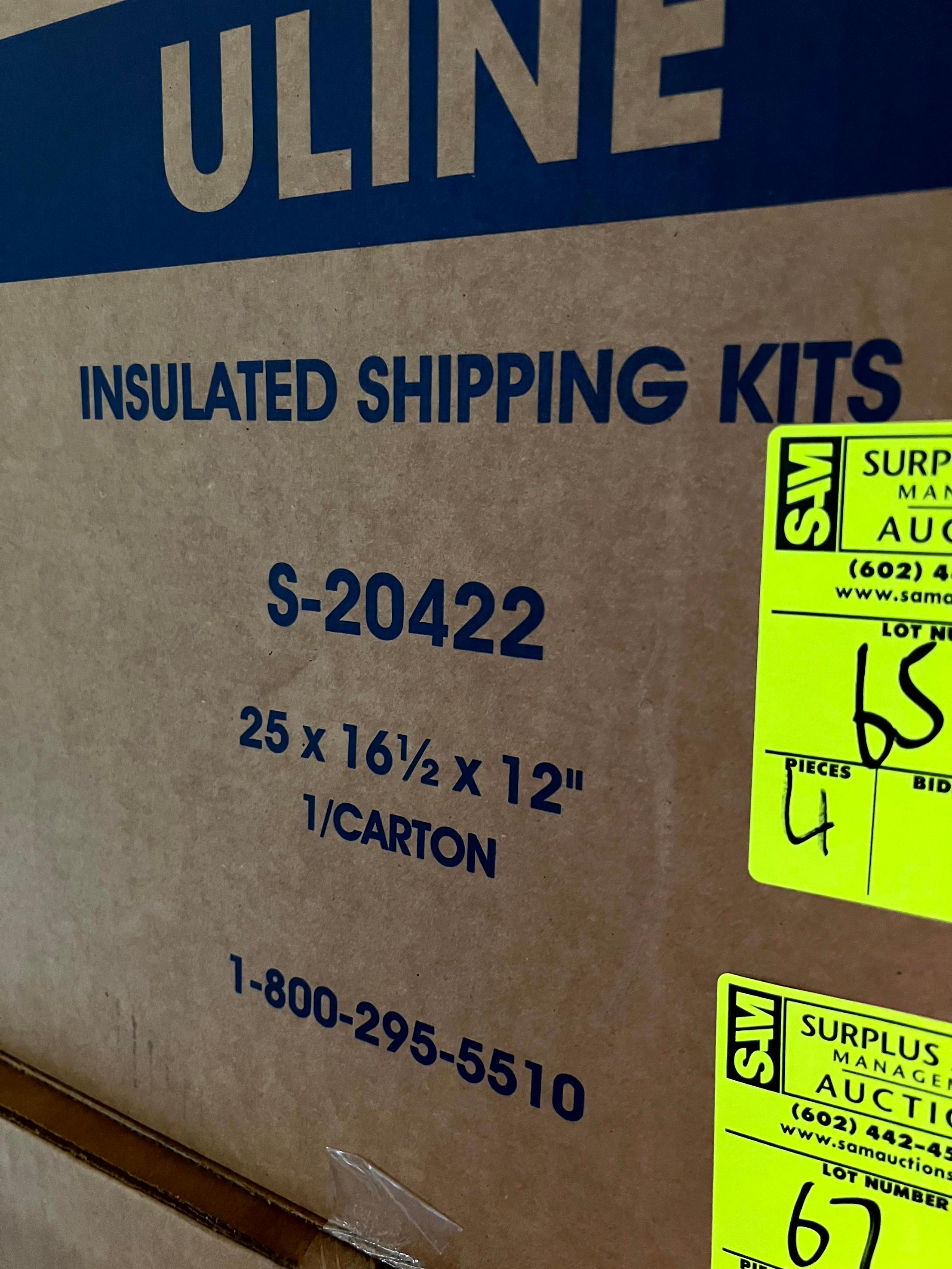 NEW In Box U-Line Insulated Shipping Kits