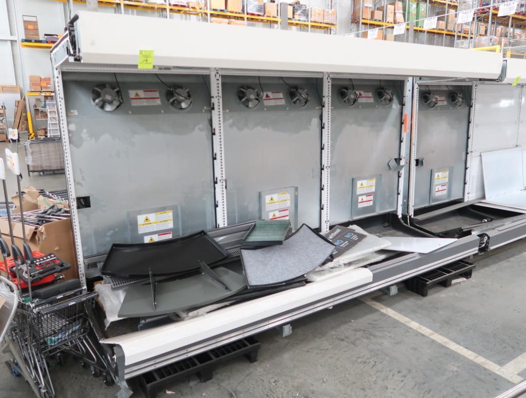 Hussmann/Insight multideck refrigerated case, 12' case, no ends