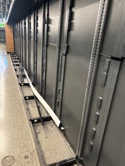 42ft Of Lozier Wall Shelving (No Shelves)