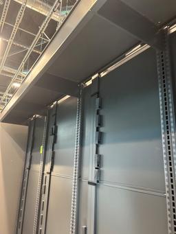 24ft Of Lozier Wall Shelving (No Shelves)