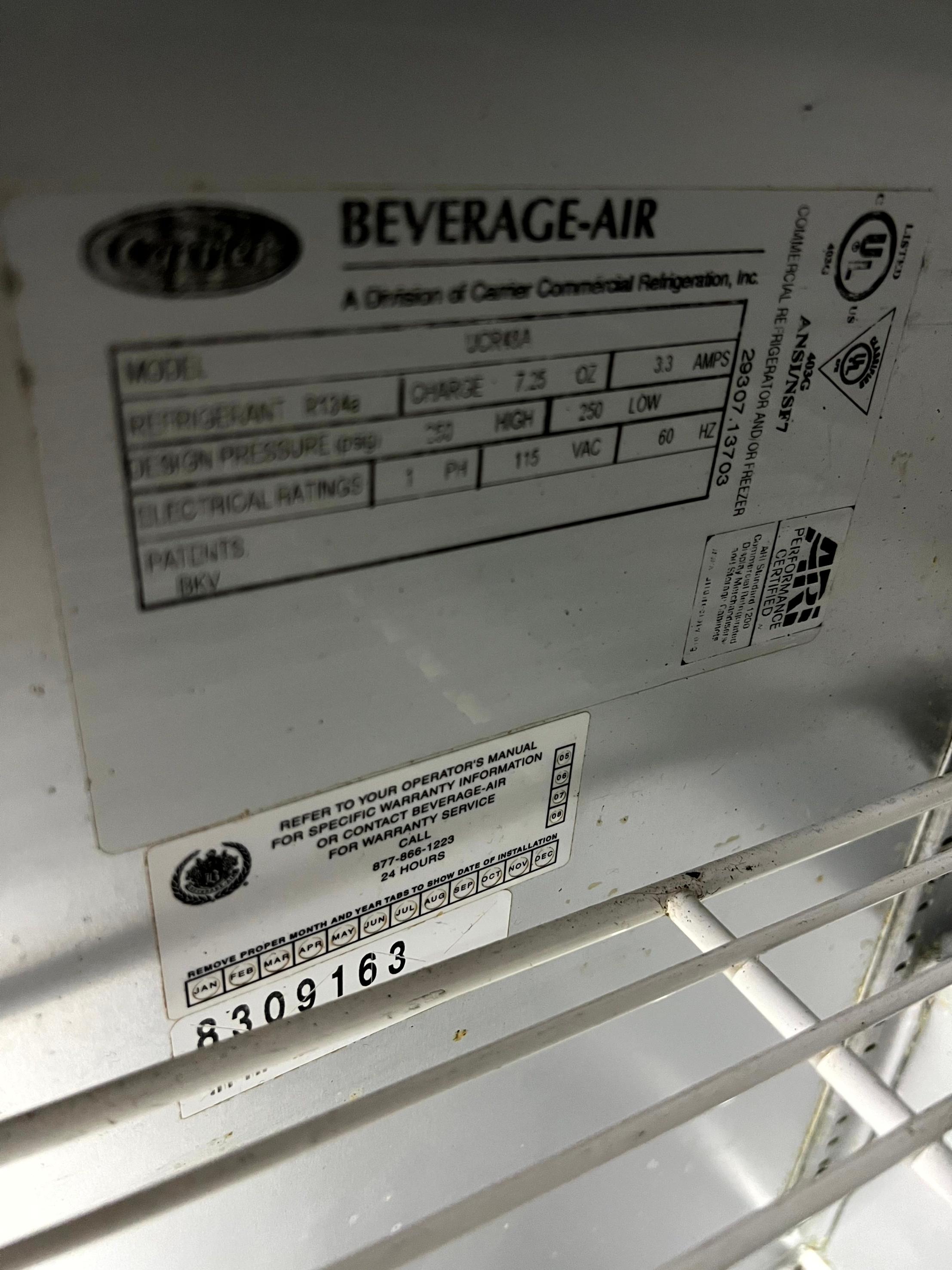 Beverage Air Under Counter Cooler
