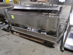 10-burner charbroiller, for parts