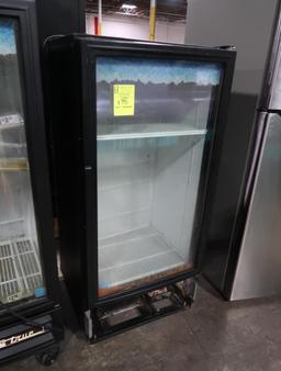 True glass door refrigerated merchandiser