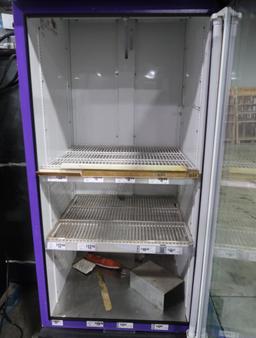 True glass door refrigerated merchandiser