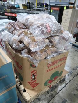 crate of hardwood smoking chunks